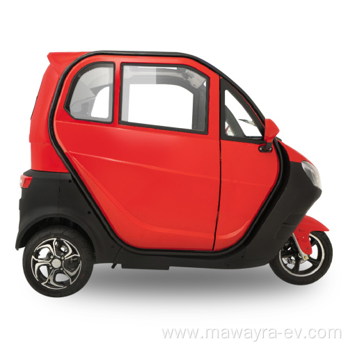 Gasoline Closed Cabin Tricycle Model for Passengers